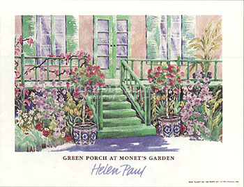Green Porch at Monet's Garden