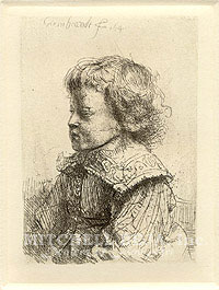 #310 - Portrait of a Boy in Profile