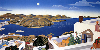 Patmos Panorama (Suite of 2)