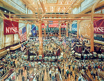 Floor of the NYSE