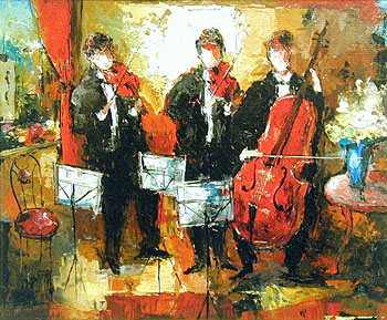 Three Musician Players